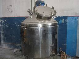 Реактор , смеситель 1м3 (Нержавеющая сталь)