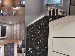 Ремонт квартир под ключ. Поклейка Обоев