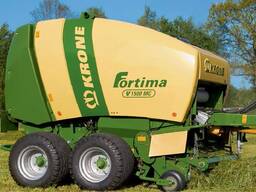 Ремонт рулонных пресс-подборщиков KRONE Fortima