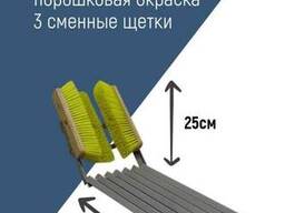 Решетка для обуви (75*25 см) с тремя щетками