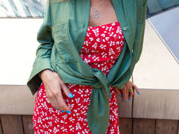 Рубашка из вискозы