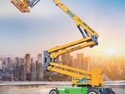 Самоходный коленчатый электрический подъемник XGA18ACK