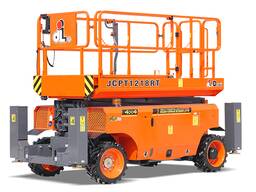 Самоходный ножничный внедорожный подъемник 4WD И 2WS JCPT1218RT дизельный
