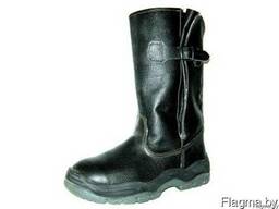 Сапоги утеплённые рабочие кожаные "Нефтяник"