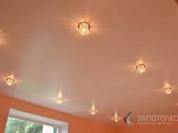 Сатиновый натяжной потолок