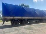 Седельный тягач с тентованным прицепом в аренду - фото 1