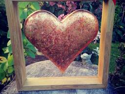 Сердце декор.