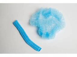 Шапочки одноразовые "Шарлота" 100шт/уп