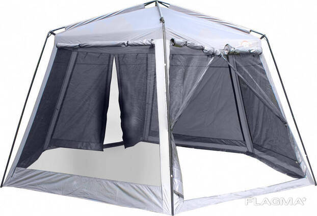 Шатер, тент палатка с москитной сеткой и шторками (430х430х235см), арт. Lanyu 1629