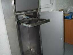 Шкаф-лофт для сбора грязной одежды из нержавеющей стали