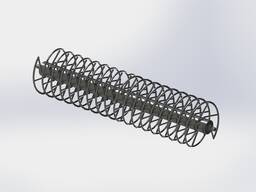 Шлейф-каток спиральный