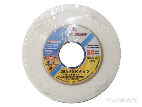 Шлифкруг ПП(1) 100х20х20 25A 40 K-L 6 V 50 (Lugaabrasiv)