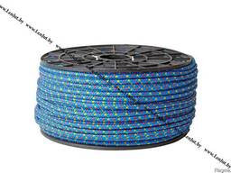 Шнур плетеный цветной п/п 8мм катушка 100, 200м