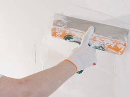 Шпаклёвка стен и потолков