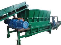 Шредер для измельчения деревянных отходов