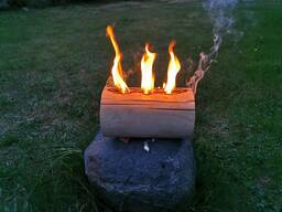 Шведский огонь деревянная свеча