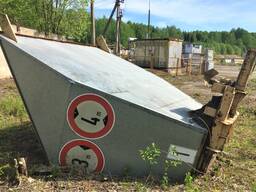 Скип утепленный с пневмоприводом, 3 м3
