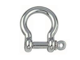 Скоба из нерж. стали изогнутая форма A4 AISI316 ART8260 всегда в наличии в Минске