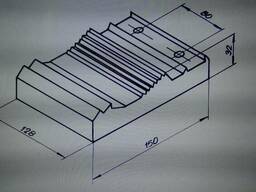 Скребок, лапа, била для Скребмашины, шпарчана В2-ФСЧ (Герм)