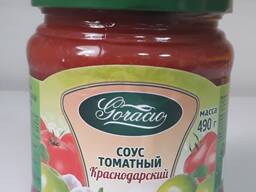 Соус томатный Краснодарский стерилиз. 0,45л. /490гр.