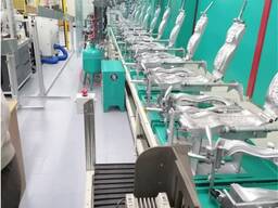 Современная фабрика по производству обуви