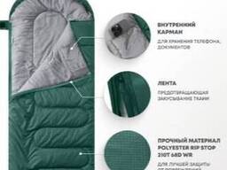 Спальный мешок RSP Sleep 150 L (зелёный, 220*80см, молния слева)