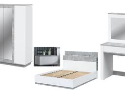 Спальня-4 Quartz Кварц с туалетным столиком