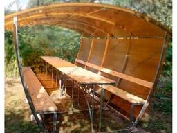 СпецПрофРесурс Беседка из поликарбоната - СПР Тюльпан 4м (Закрытая)