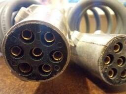 Спиральный кабель подключения прицепа/полуприцепа для тягача