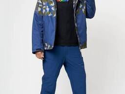 Костюм зимний мужской темно-синего цвета 6L7W2D