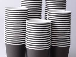 Стакан 250 мл 1 сл Чёрный 50/1250