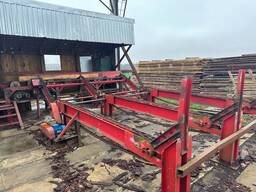 Станок (линия) для оцилиндровки и домостроения