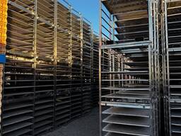 Стеллажи из нержавеющей стали для хранения (созревания) сыра