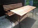 Стол для беседки. Размеры от 1.5х0.75 м до 2х0.75м. - фото 3