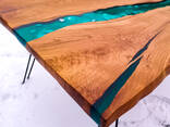 Стол-река (столешница) дуб массив В НАЛИЧИИ 100*60 - фото 3
