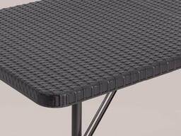 Стол Stool Group складной чемодан пластиковый Кейт 120 коричневый, стальной. ..