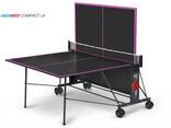 Стол теннисный Start Line Compact LX (Черный) - фото 3
