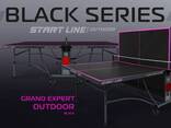 Стол теннисный Start Line Grand Expert 6, Всепогодный (Черный) - фото 1