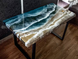 Стол журнальный картина "Море"