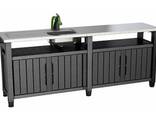 Столик для барбекю Unity CHEF 415L (графит) - фото 1