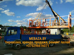 Строительный подъемник (люлька строительная) ZLP 630. Аренда.
