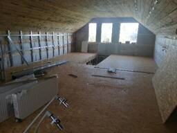 Строительство домов-квартир под ключ, Фундаменты, Утепление фасадов, Кровельные работы