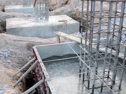 Строительство фундамента. Устройство фундамента