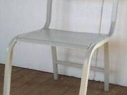 Стул металлический перфорированный