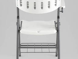 Стул складной банкетный со столиком и полкой