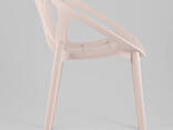 Стул Stool Group Takeo пластик нежно-розовый - фото 3