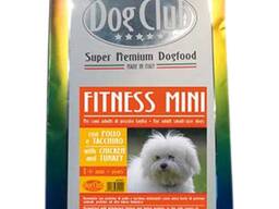 Сухой корм Dog Club Fitness Mini для собак малых и миниатюрных пород с курицей, 2,5 кг