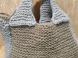 Сумка вязаная, 27/24/10 см