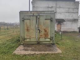 Сушильная камера конвективного типа. Расчитана на 9 м куб доски. Оснащена водогрейным твер