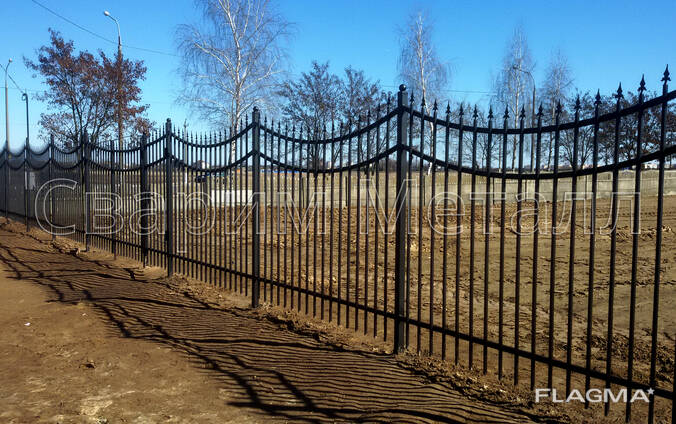 Сварные заборы (кованные)